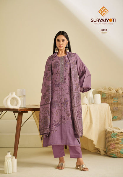 Kajal Vol 2 Suryajyoti Modal Pant Style Suits Wholesaler