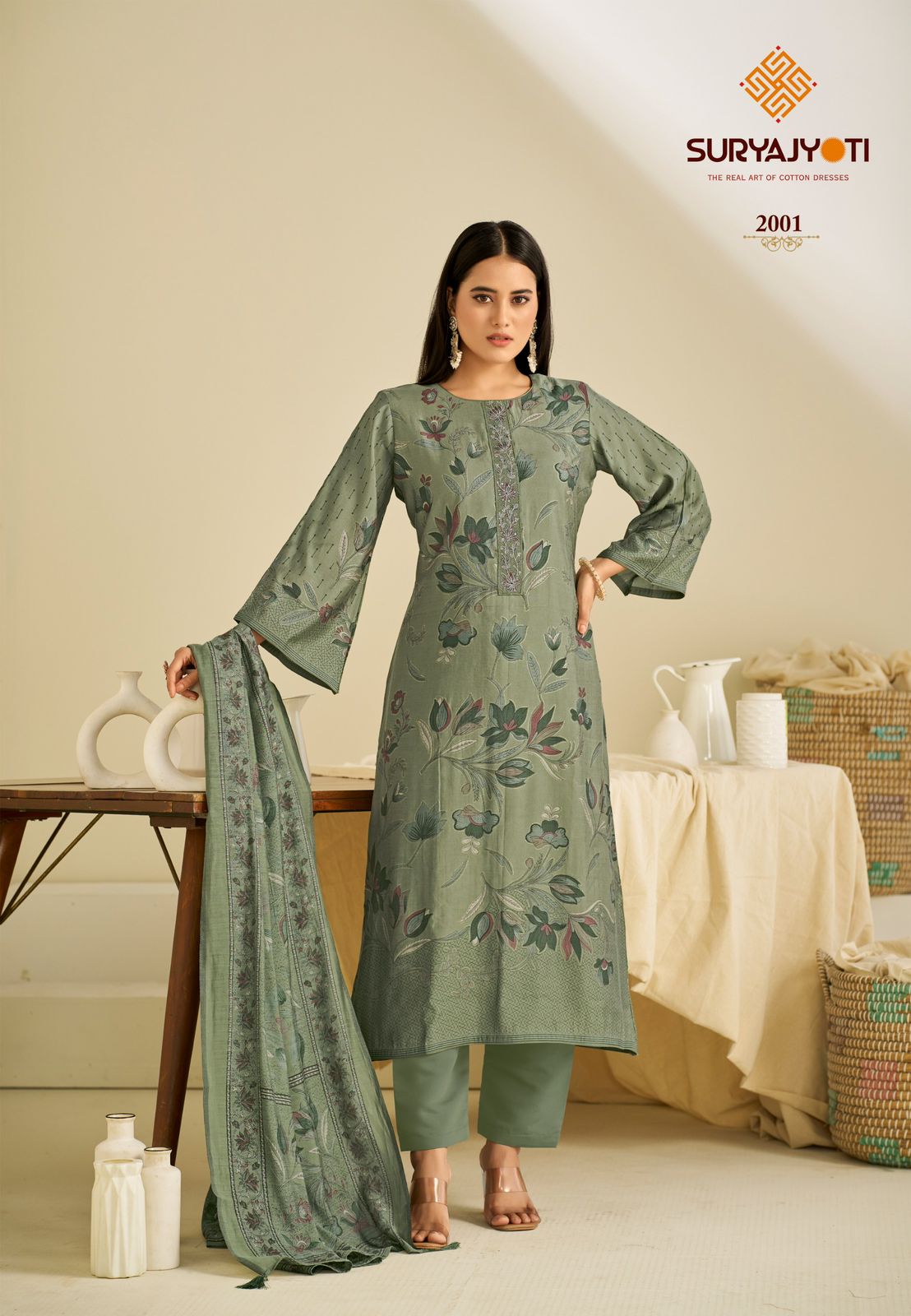 Kajal Vol 2 Suryajyoti Modal Pant Style Suits Wholesaler