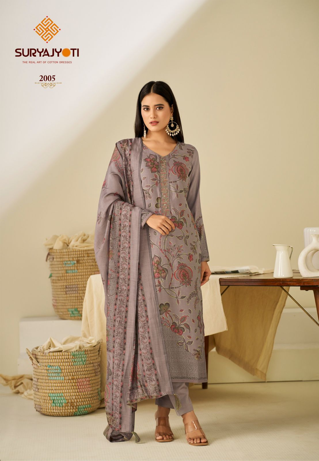 Kajal Vol 2 Suryajyoti Modal Pant Style Suits Wholesaler