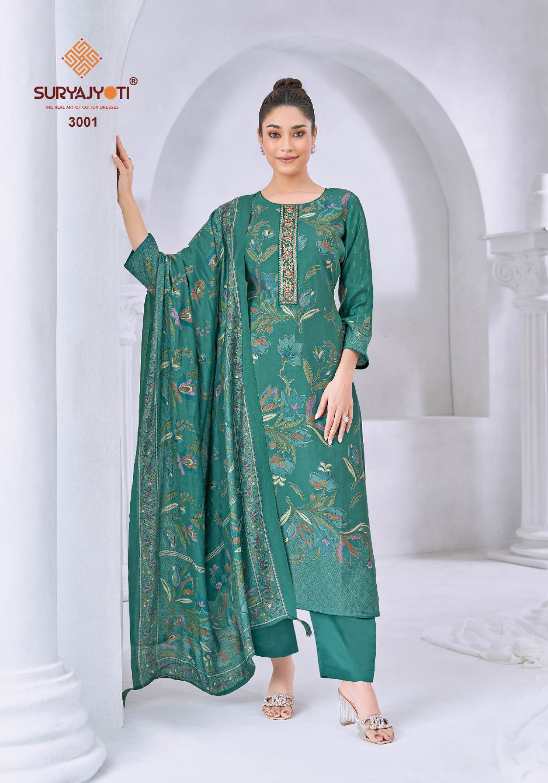 Kajal Vol 3 Suryajyoti Modal Pant Style Suits Exporter Ahmedabad