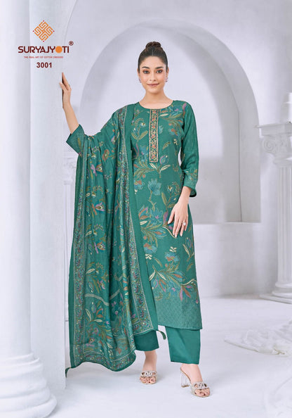 Kajal Vol 3 Suryajyoti Modal Pant Style Suits Exporter Ahmedabad