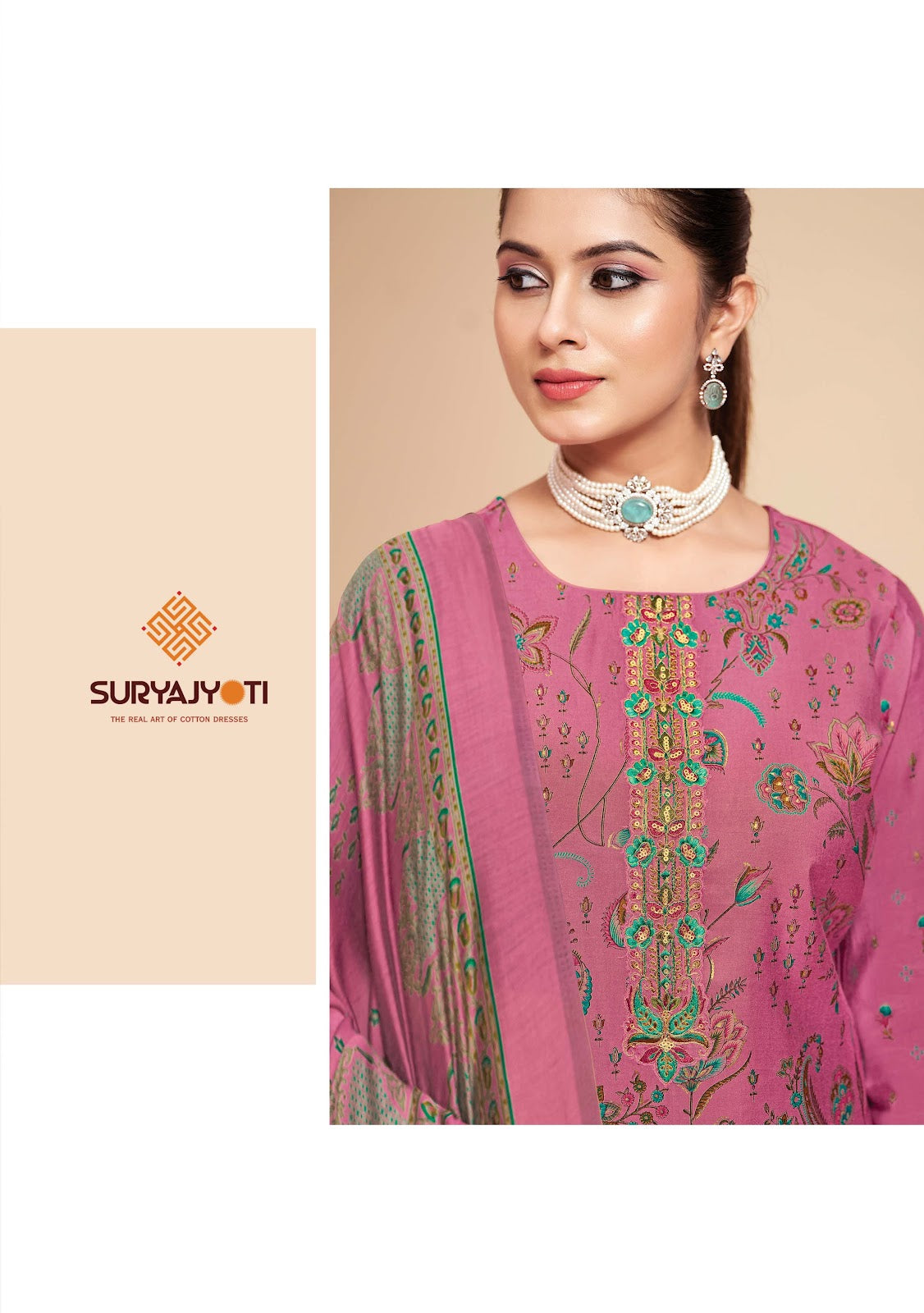 Kajal Vol 6 Suryajyoti Modal Silk Pant Style Suits Wholesaler Ahmedabad