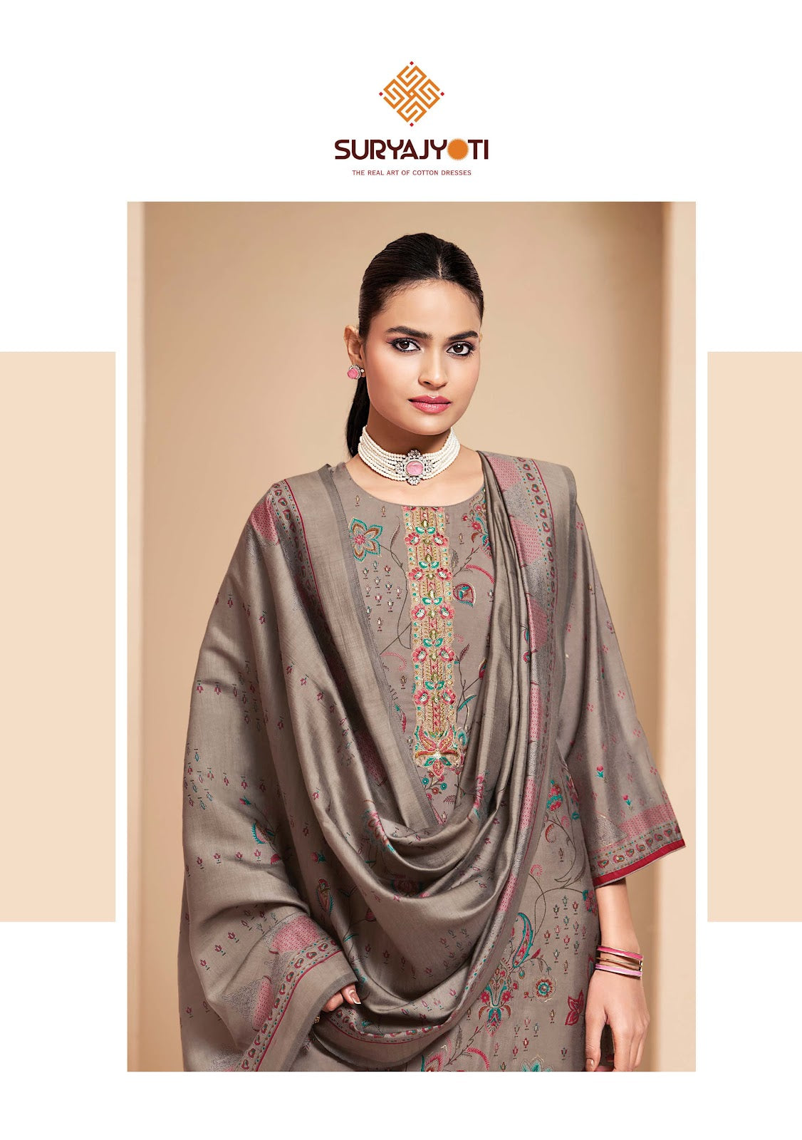 Kajal Vol 6 Suryajyoti Modal Silk Pant Style Suits Wholesaler Ahmedabad