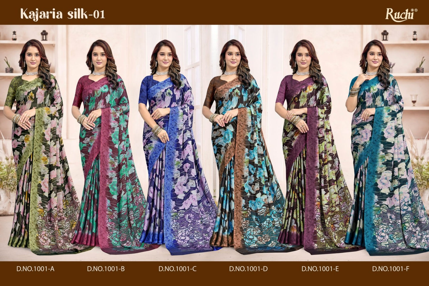 Kajari Silk Ruchi Sarees Supplier
