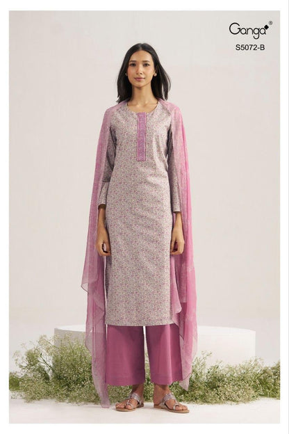 Kakoli S5072 Ganga Cotton Pant Style Suits Supplier Gujarat