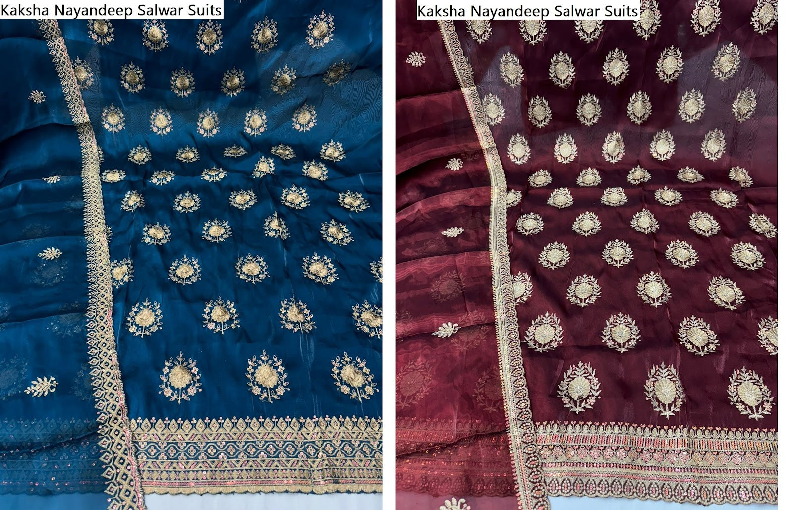 Kaksha Nayandeep Jimmy Chu Salwar Suits Supplier Gujarat