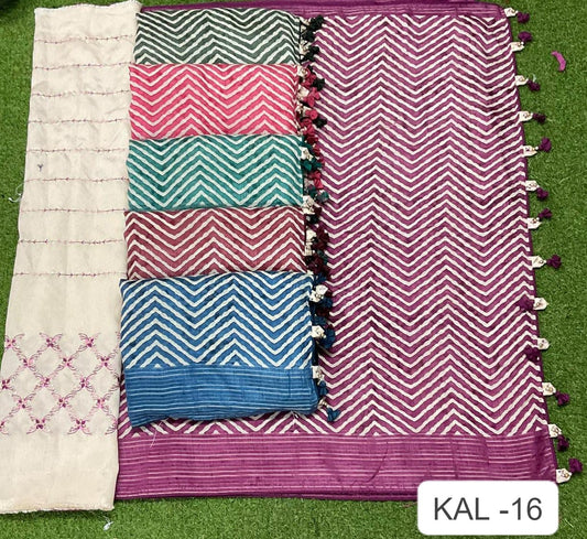 Kal 16 Kalpveli Dola Silk Sarees