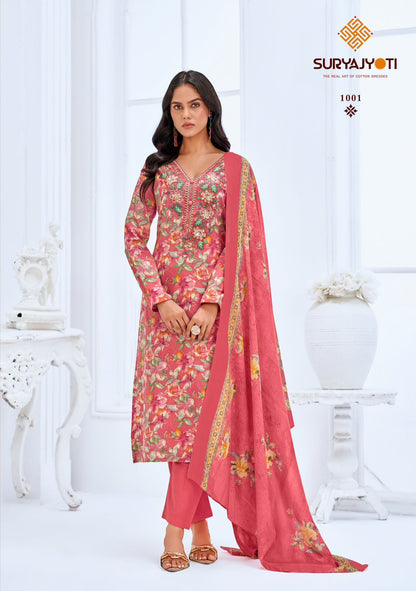 Kala Vol 1 Suryajyoti Readymade Cotton Pant Suits Exporter