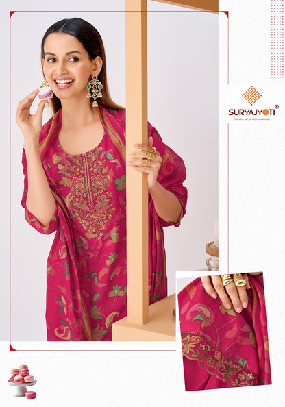 Kala Vol 5 Suryajyoti Readymade Cotton Pant Suits Wholesaler India