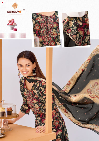 Kala Vol 5 Suryajyoti Readymade Cotton Pant Suits Wholesaler India