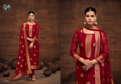 Kalaa Four Dots Weaving Pant Style Suits Supplier Gujarat