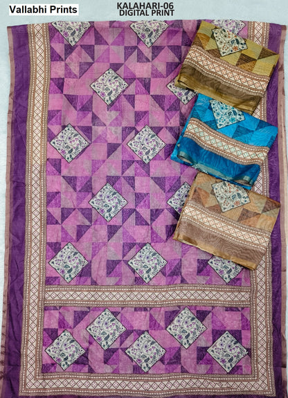 Kalahari Vallabhi Prints Sarees Wholesaler