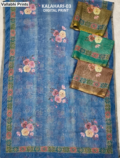Kalahari Vallabhi Prints Sarees Wholesaler