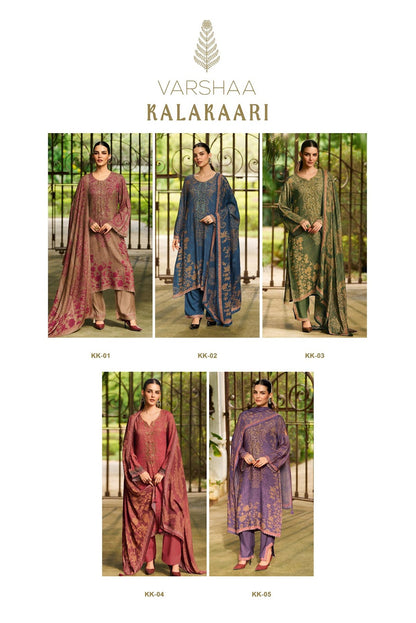 Kalakaari Varshaa Pashmina Suits Wholesaler India