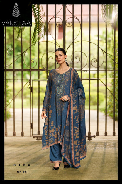 Kalakaari Varshaa Pashmina Suits Wholesaler India
