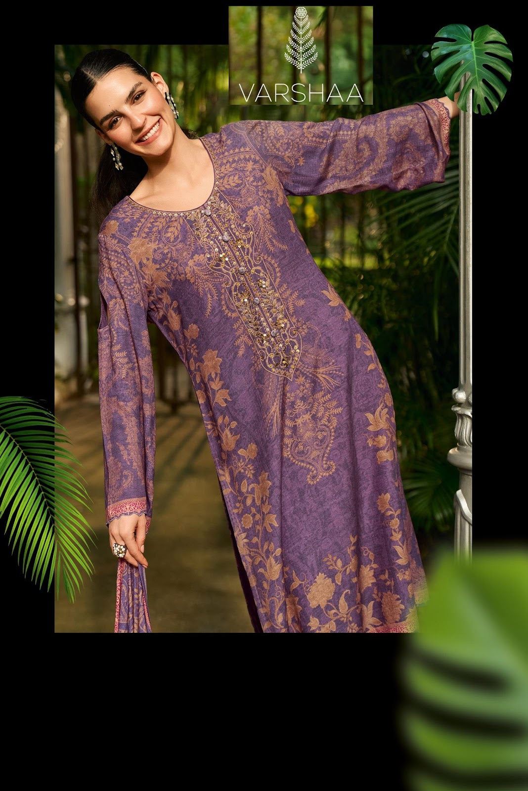 Kalakaari Varshaa Pashmina Suits Wholesaler India