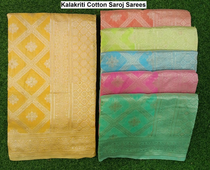 Kalakriti Cotton Saroj Sarees Manufacturer