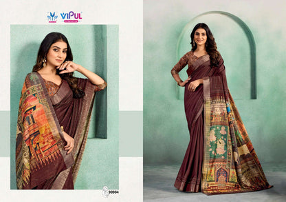 Kalakruti Vipul Soft Silk Sarees Manufacturer Gujarat