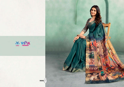 Kalakruti Vipul Soft Silk Sarees Manufacturer Gujarat