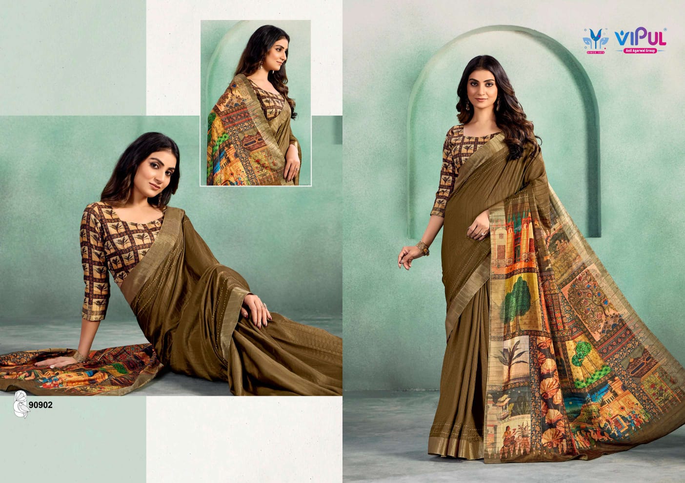 Kalakruti Vipul Soft Silk Sarees Manufacturer Gujarat