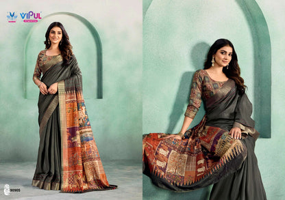 Kalakruti Vipul Soft Silk Sarees Manufacturer Gujarat