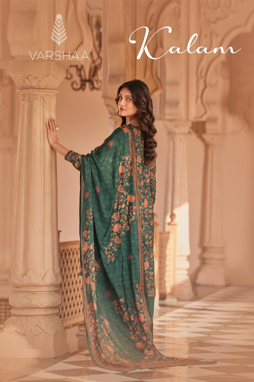 Kalam Varshaa Viscose Muslin Pant Style Suits Exporter Gujarat