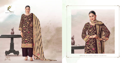 Kalamkari Rakhi Fashion Pashmina Suits Supplier India