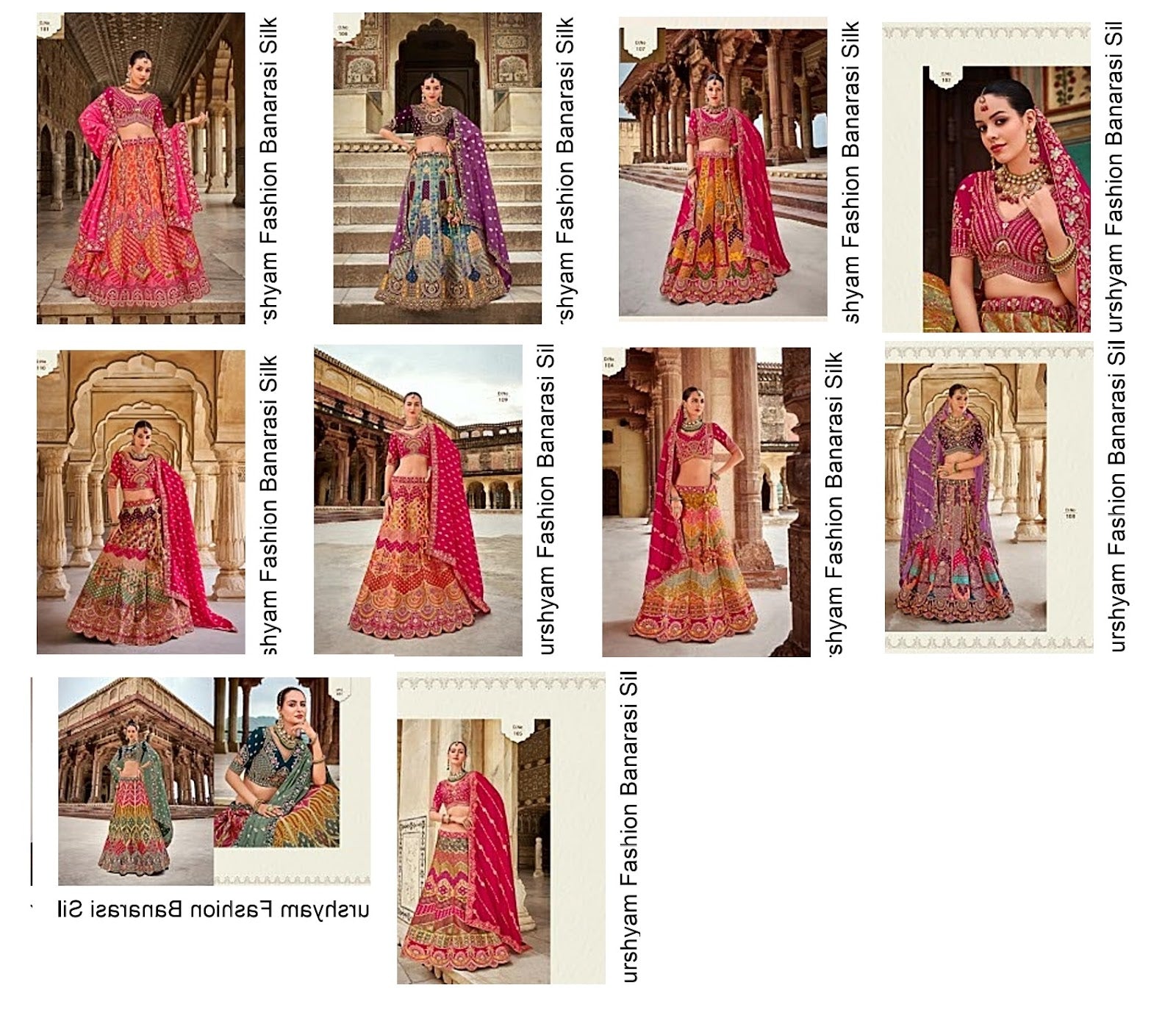 Kalamkari Surshyam Fashion Banarasi Silk Lehenga Choli Exporter India