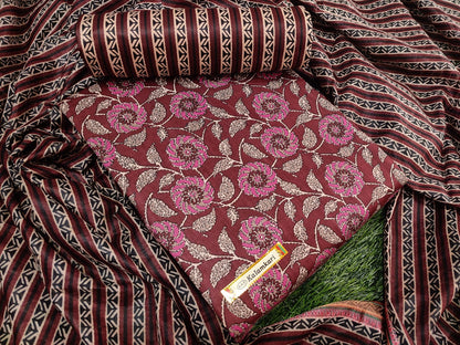 Kalamkari Vol 15 Snp Satin Cotton Salwar Suits Supplier Gujarat