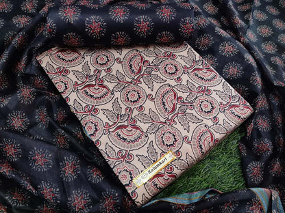 Kalamkari Vol 16 Snp Satin Cotton Salwar Suits Exporter Gujarat