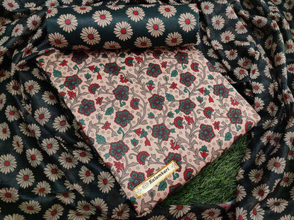 Kalamkari Vol 16 Snp Satin Cotton Salwar Suits Exporter Gujarat