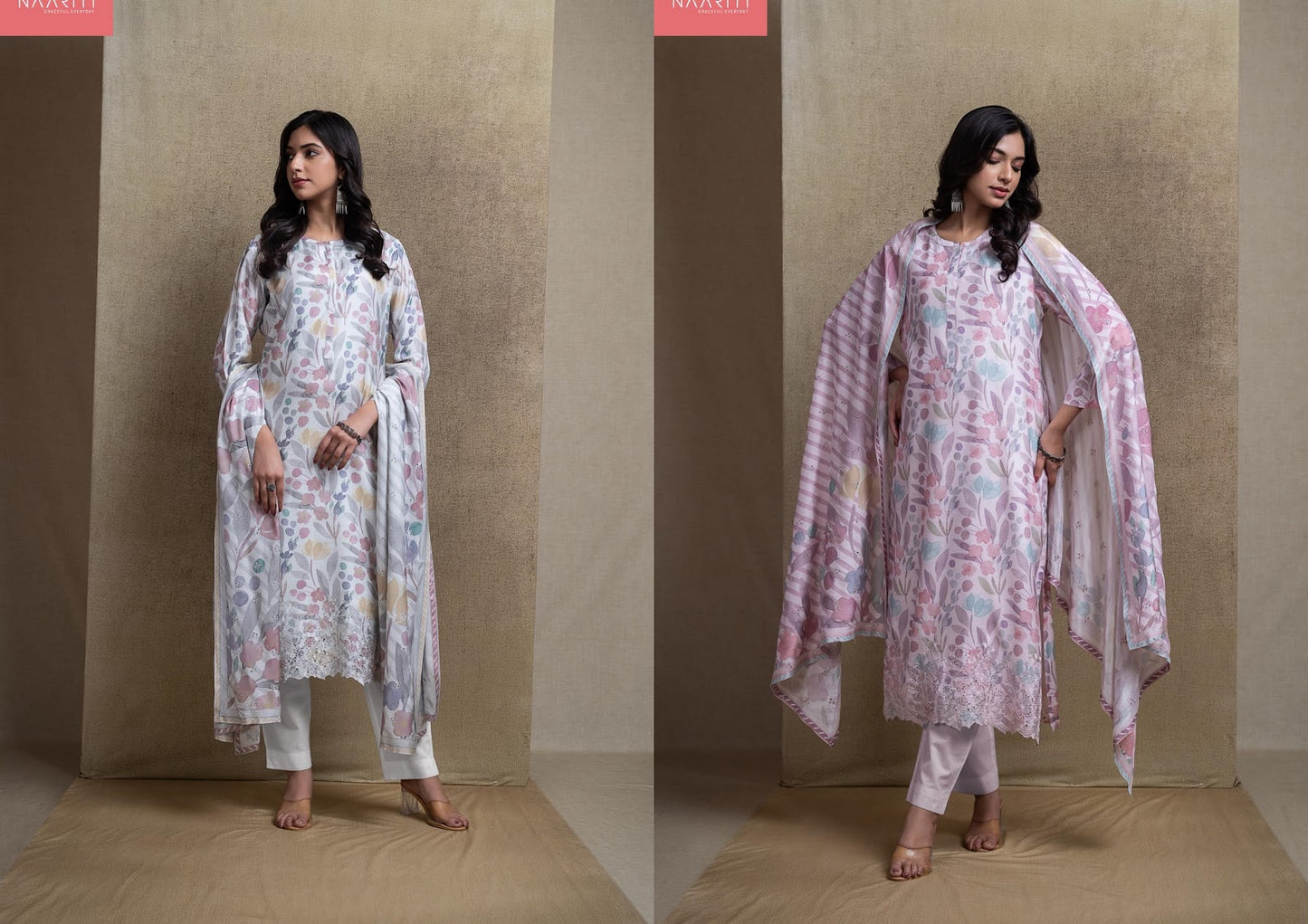 Kalani Naariti Muslin Pant Style Suits Manufacturer Ahmedabad