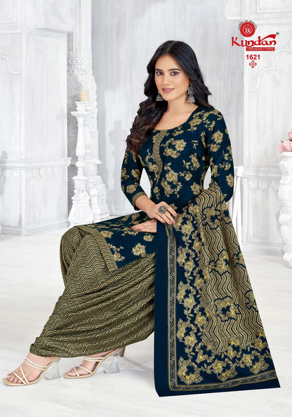 Kalash Khwaish Vol 16 Kundan Cotton Dress Material Wholesale