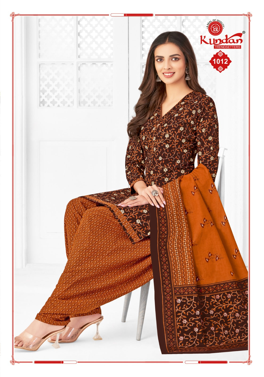 Kalash Kishori Kundan Cotton Dress Material Wholesale Price