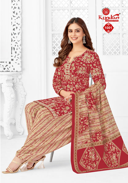 Kalash Kishori Kundan Cotton Dress Material Wholesale Price