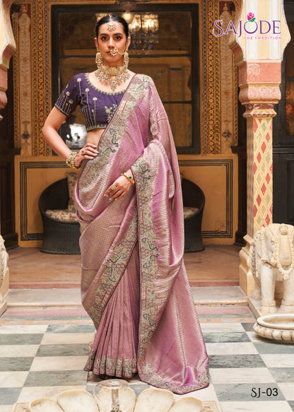 Kalash Sajode Tissue Sarees Exporter Ahmedabad