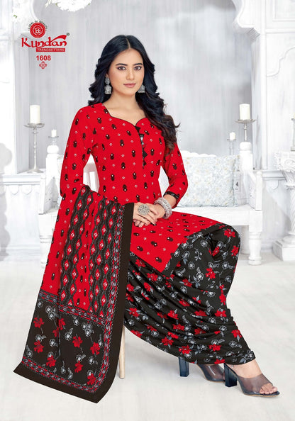 Kalash Vol 16 Kundan Readymade Cotton Patiyala Suits Manufacturer India