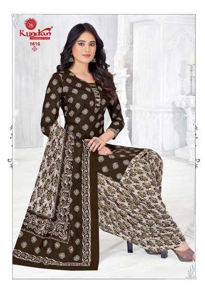 Kalash Vol 16 Kundan Readymade Cotton Patiyala Suits Manufacturer India