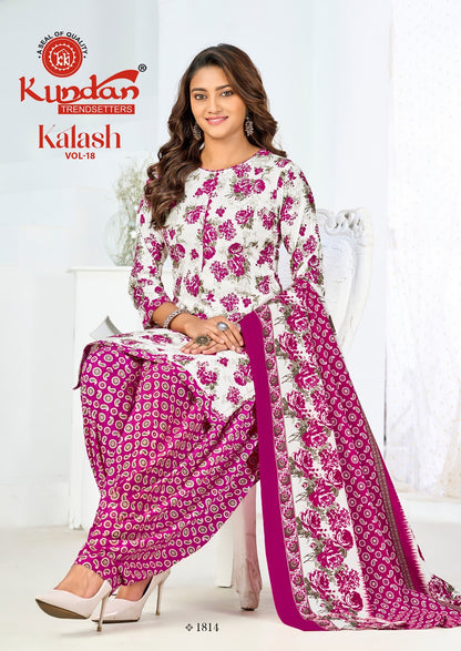 Kalash Vol 18 Kundan Cotton Dress Material Manufacturer