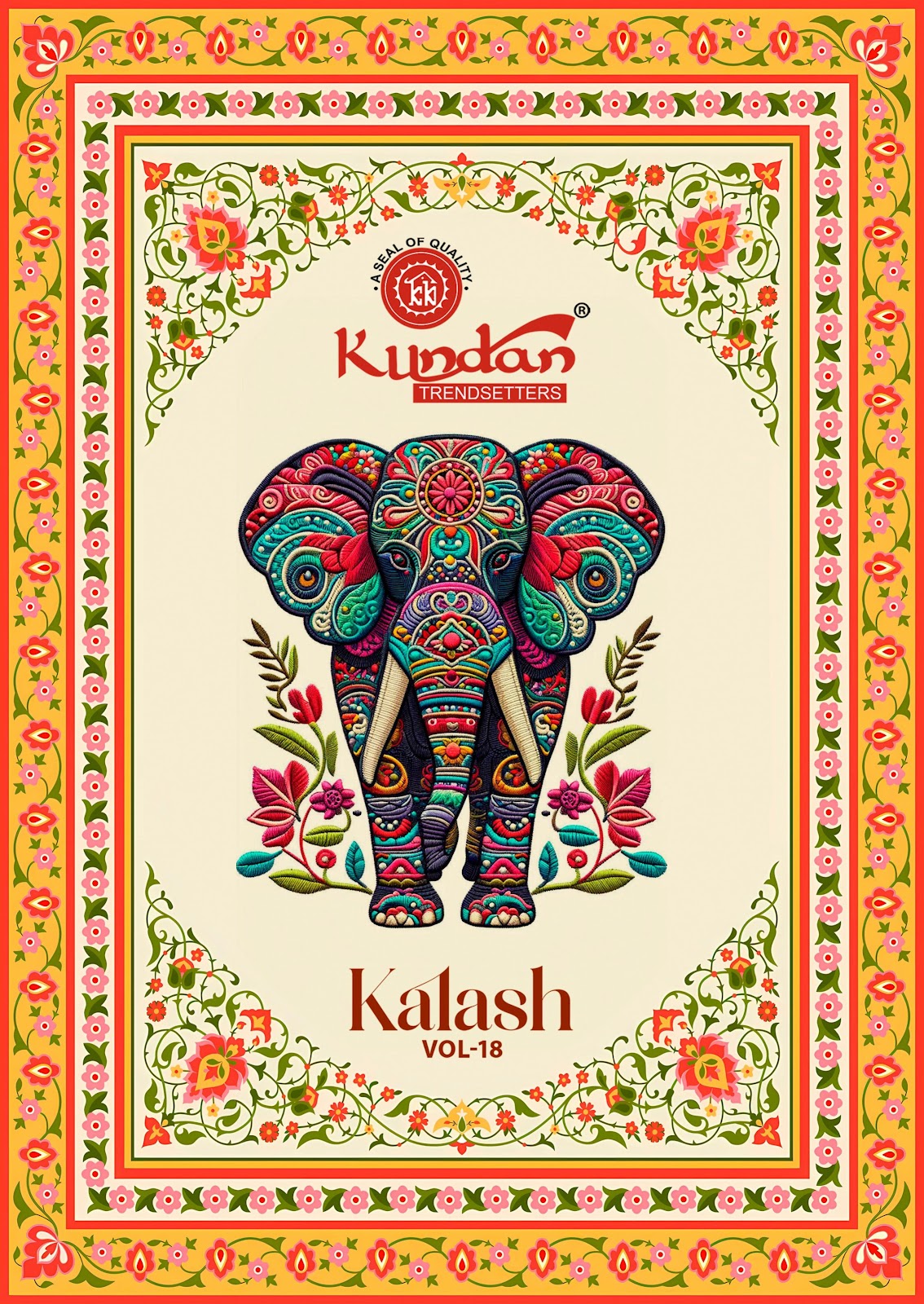 Kalash Vol 18 Kundan Cotton Dress Material Manufacturer