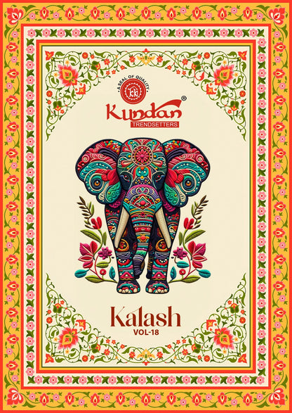 Kalash Vol 18 Kundan Cotton Dress Material Manufacturer