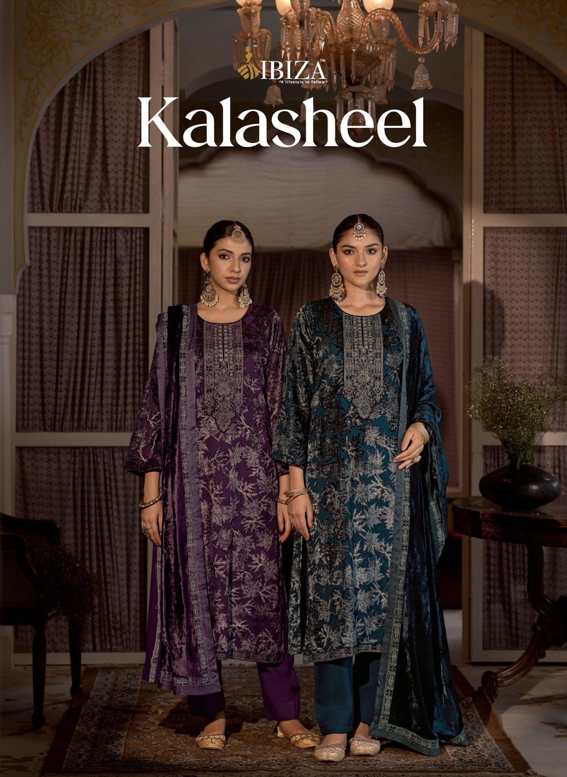 Kalasheel Ibiza Velvet Suits Wholesale