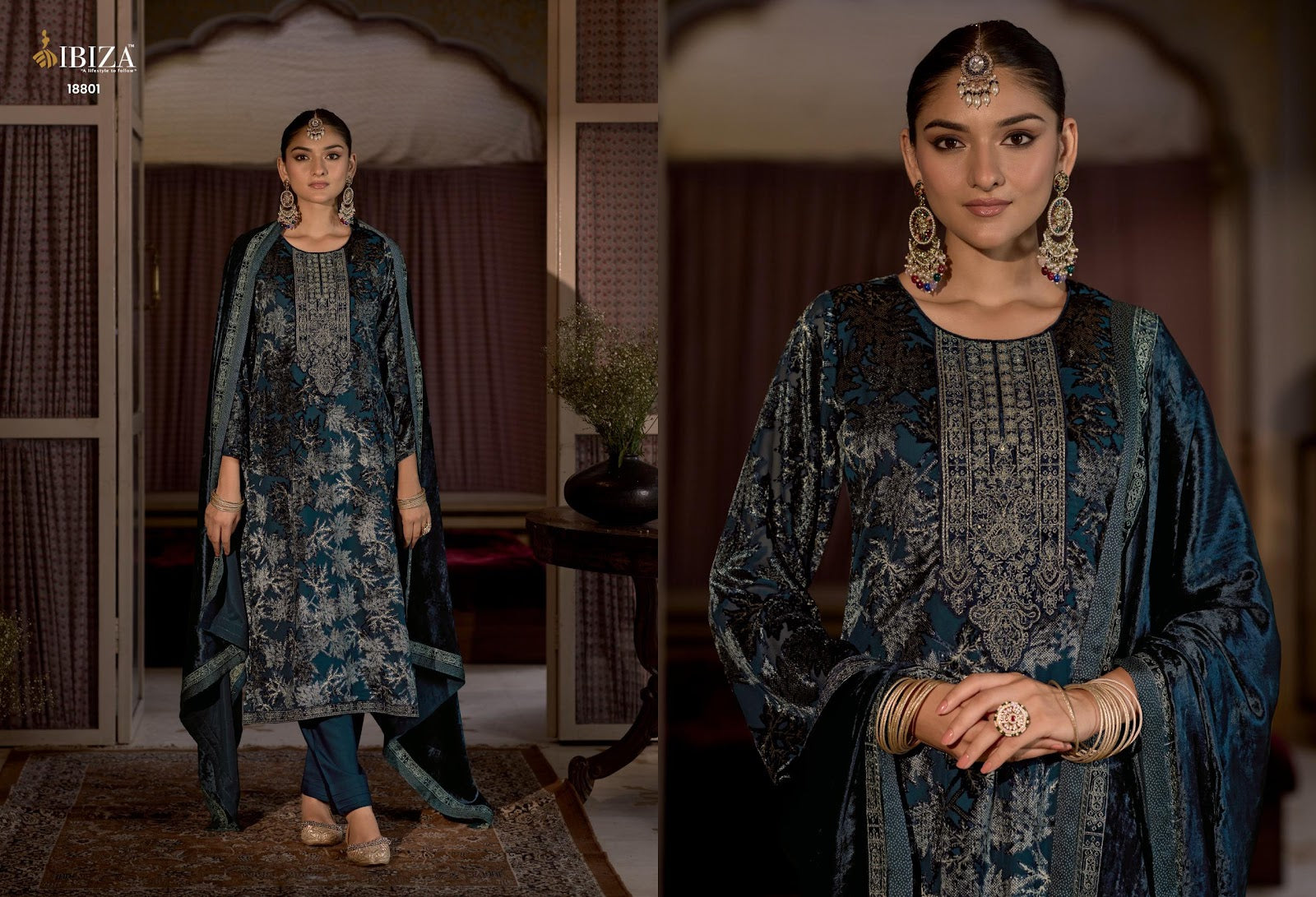 Kalasheel Ibiza Velvet Suits Wholesale