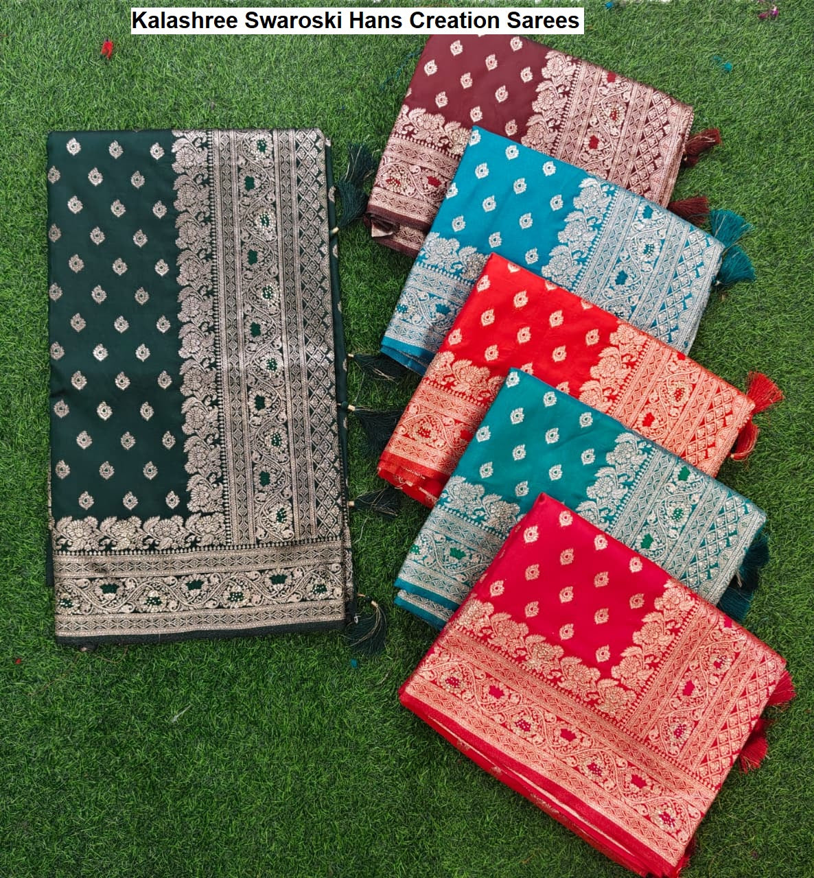 Kalashree Swaroski Hans Creation Sarees Exporter Ahmedabad
