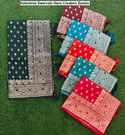 Kalashree Swaroski Hans Creation Sarees Exporter Ahmedabad