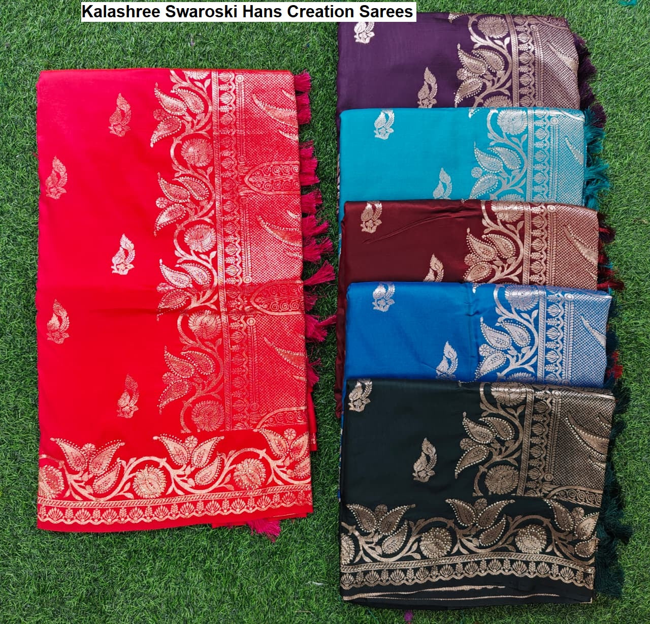 Kalashree Swaroski Hans Creation Sarees Exporter Ahmedabad
