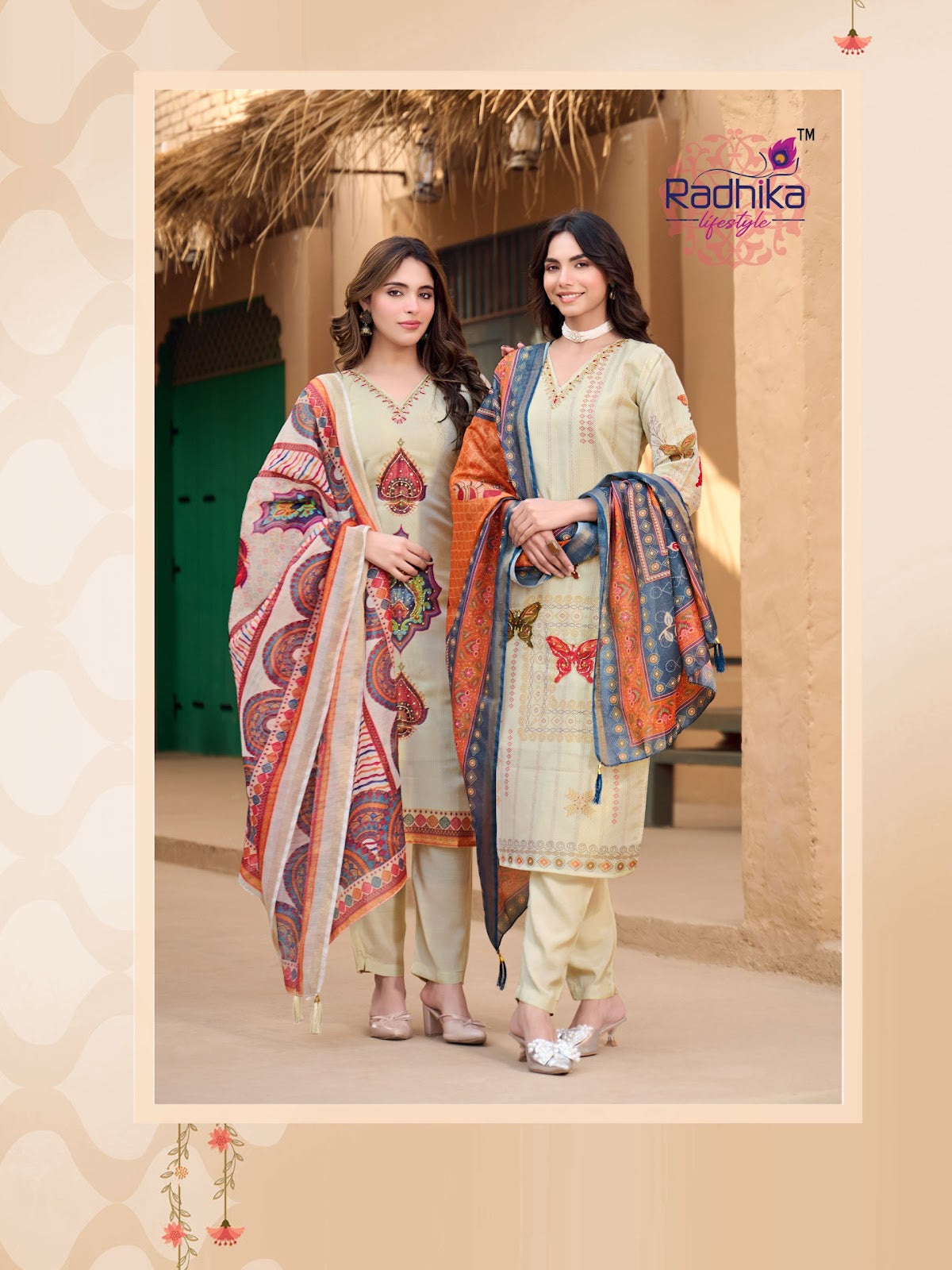Kalawanti Vol 1 Radhika Lifestyle Silk Readymade Pant Style Suits Exporter India