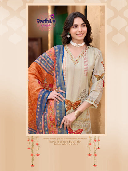 Kalawanti Vol 1 Radhika Lifestyle Silk Readymade Pant Style Suits Exporter India