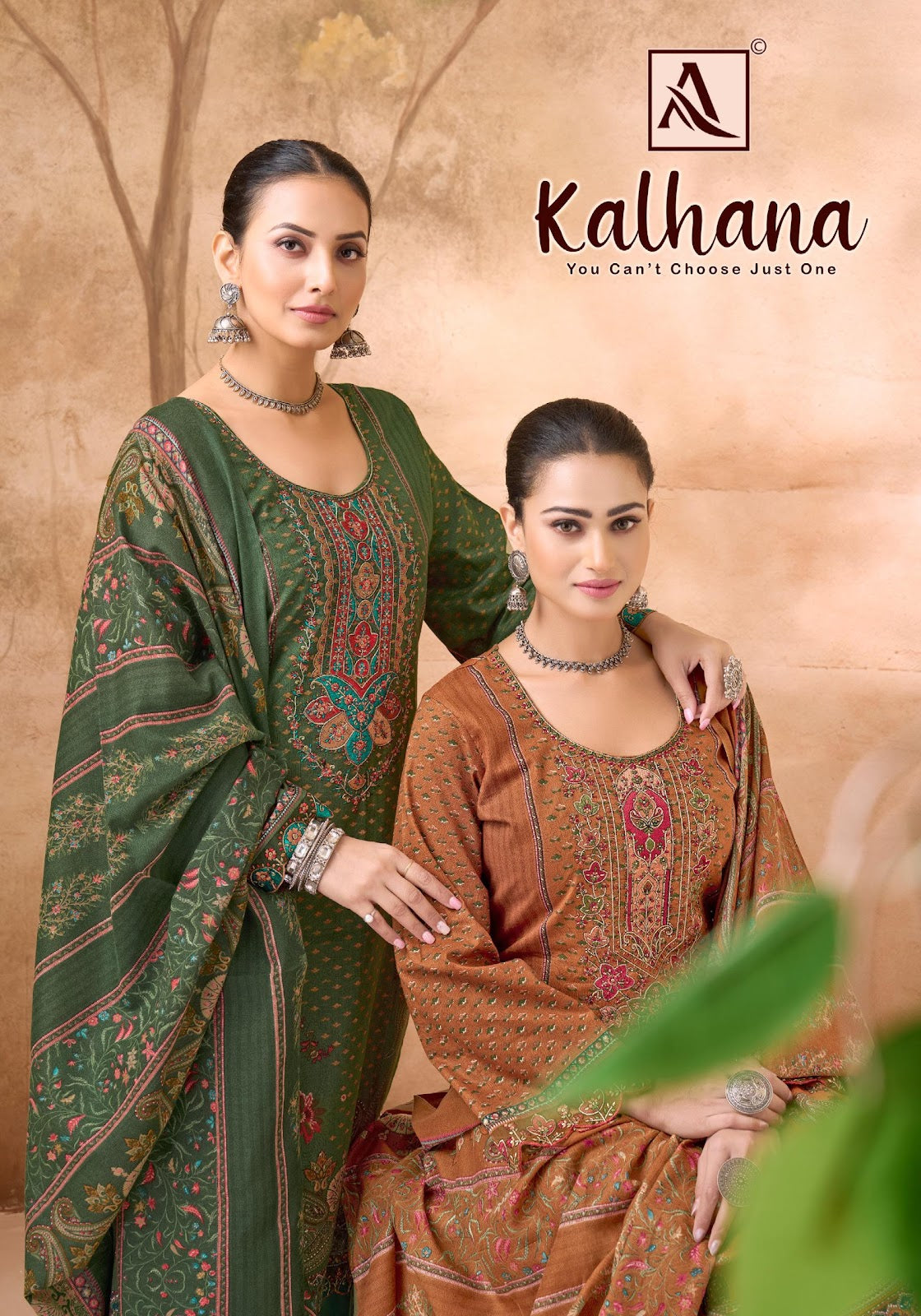 Kalhana Alok Cambric Cotton Karachi Salwar Suits Supplier India