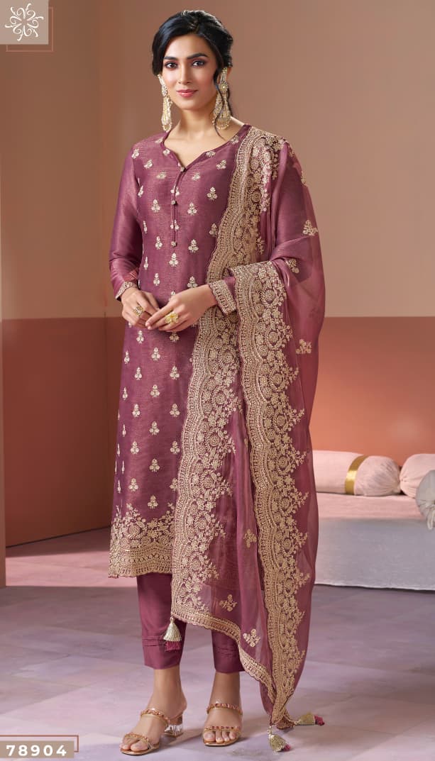 Kalika Kuleesh Vinay Fashion Llp Silk Pant Style Suits Manufacturer